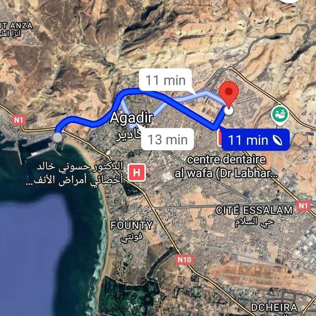 Apartamento Casa Bonita Agadir 0*,  Marruecos
